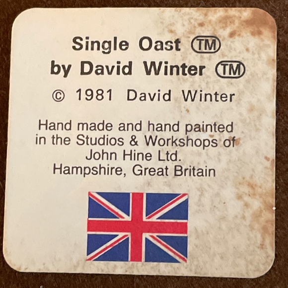 Single Oast; David Winter Cottages, Heart of England Series 1981 - Picture 6 of 6